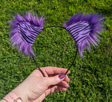 Amethyst Zebra Kittycorn Ears