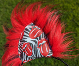 Paint it Black & Red Kittycorn Ears