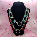 Crystal Hearts Multipurpose Chain