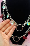 Crystal Hearts Multipurpose Chain