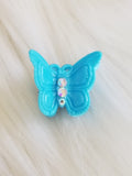 90's Baby Rainbow Butterfly Hair Clips Set of 8
