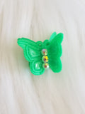 90's Baby Rainbow Butterfly Hair Clips Set of 8
