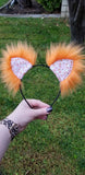 Pumpkin Spice and Everything Nice Faux Fur Kittycorn Ears