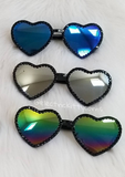 Black Framed Love Kittycorn Sunnies