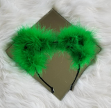 Neon & Shamrock Green Fluff Kittycorn Ears