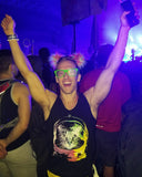 Neon Rainbow Fluff Kittycorn Ears