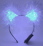 Snow Queen Iridescent Sparkle Kittycorn Ears