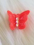 90's Baby Rainbow Butterfly Hair Clips Set of 8
