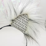 Holiday Vegan Leather Faux Fur Kittycorn Ears (More Options Available)
