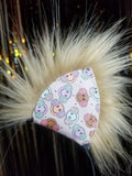 Winter Smiley Kittycorn Ears (More Fur Colors Available)