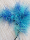 Cheshire Blue Multi Fluff Kittycorn Ears